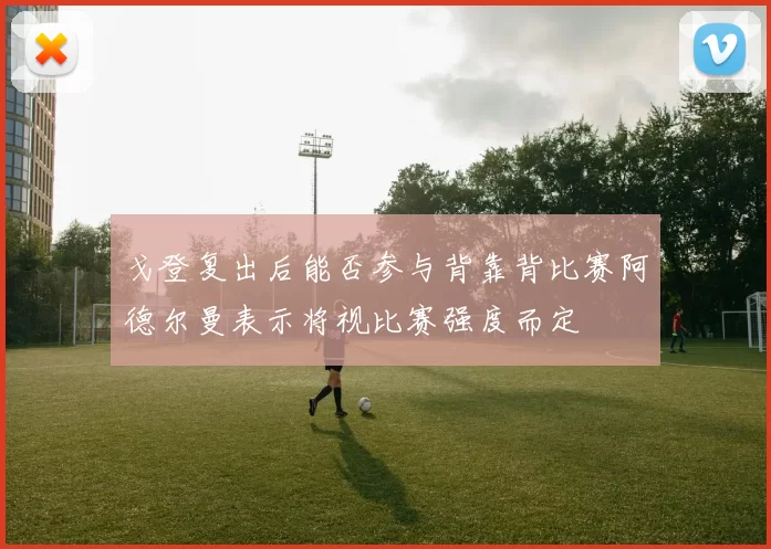 戈登复出后能否参与背靠背比赛阿德尔曼表示将视比赛强度而定