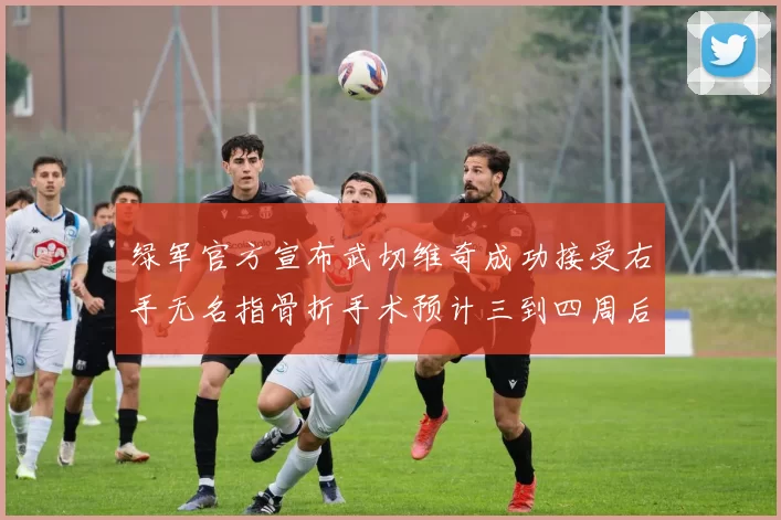 绿军官方宣布武切维奇成功接受右手无名指骨折手术预计三到四周后复查