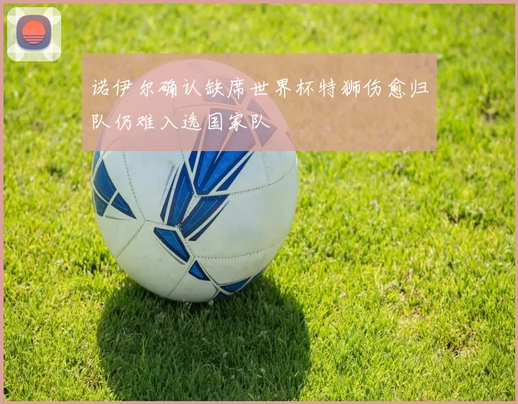 诺伊尔确认缺席世界杯特狮伤愈归队仍难入选国家队
